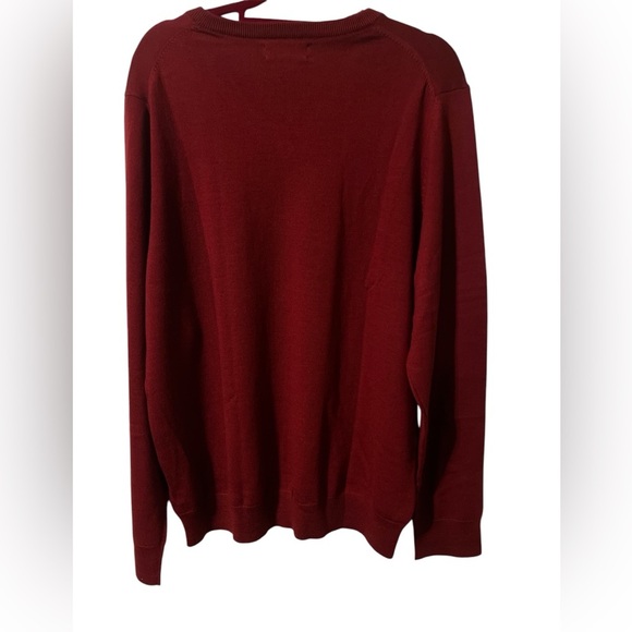🆕 Jos. A. Bank Burgundy Sweater-Size XXL - Picture 3 of 4